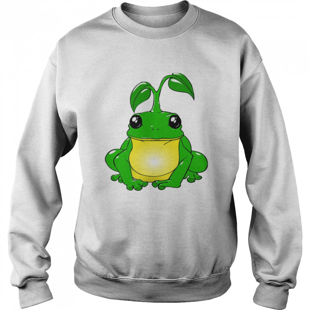 Little Tree On Head Frog Howabtjoe  Unisex Sweatshirt