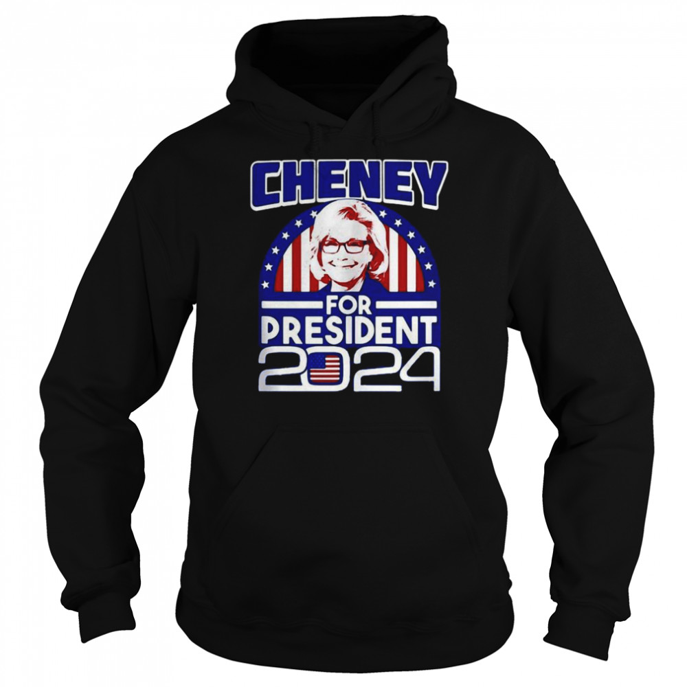 Liz Cheney For President 2024 Vintage  Unisex Hoodie