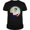 Luisa i glow ’cause i know what my worth is T- Classic Men's T-shirt