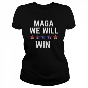 Maga We Will Win Trump 2024 USA T-Shirt Classic Women's T-shirt