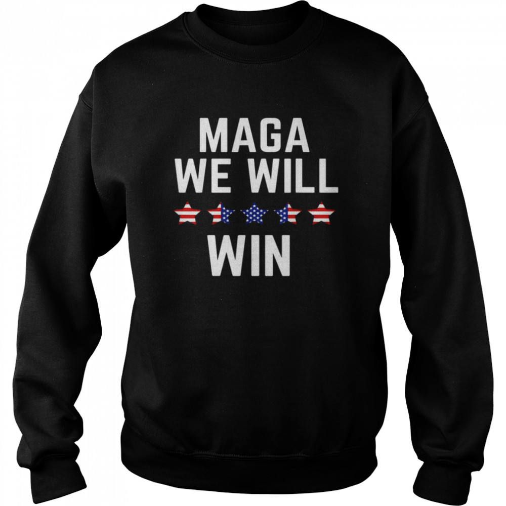 Maga We Will Win Trump 2024 USA T-Shirt Unisex Sweatshirt