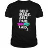 Matt Cardona Self Made Self Paid Hot Mess Laid Tees Pro Wrestling T-Shirt Classic Men's T-shirt