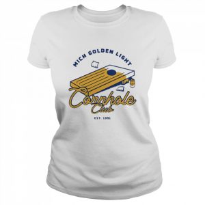 Mich Golden Light Cornhole Club Est 1991 Shirt Classic Women's T-shirt