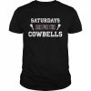 Mississippi State Bulldogs saturdays are for the cowbells  Classic Men's T-shirt