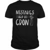 Mistakes Help Us Grow Simple  Classic Men's T-shirt