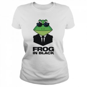 Mr Fritzzz As Frog In Black Tri-Blend Men In Black  Classic Women's T-shirt