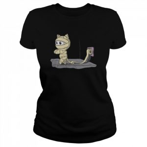 Mummy Cat Toilet Paper T-Shirt Classic Women's T-shirt