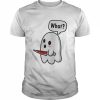 Murderous Kawaii Ghost with Knife Halloween T-Shirt Classic Men's T-shirt