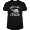 Nebraska the greatest volleyball state in the universe  Classic Men's T-shirt