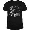 Neil Jacobs My Star Will Continue To Rise Bitcoin tee  Classic Men's T-shirt