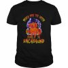 Never mind the witch beware of the Dachshund Halloween  Classic Men's T-shirt