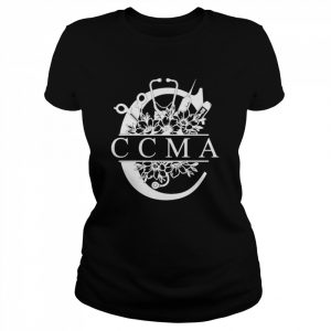 Nurse Split Floral Frame CCMA Shirt Classic Women's T-shirt