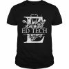 Nurse Split Floral Frame ED Tech Shirt Classic Men's T-shirt