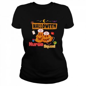 Nurse Squad Team Pumpkin Ghost Unisex T-Shirt Classic Women's T-shirt