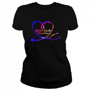 Nursing Is A Work Of Heart Mental Health Tech Shirt Classic Women's T-shirt