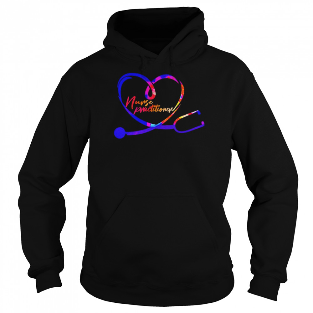 Nursing Is A Work Of Heart Nurse Practitioner Shirt Unisex Hoodie