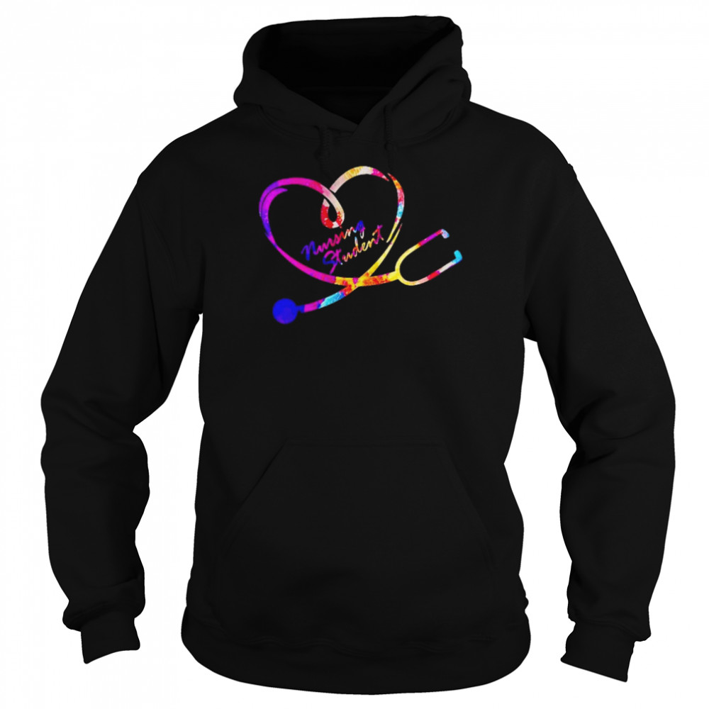 Nursing Is A Work Of Heart Nursing Student Shirt Unisex Hoodie