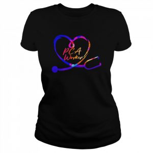 Nursing Is A Work Of Heart PCA Worker Shirt Classic Women's T-shirt