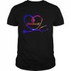 Nursing Is A Work Of Heart Phlebotomist Shirt Classic Men's T-shirt