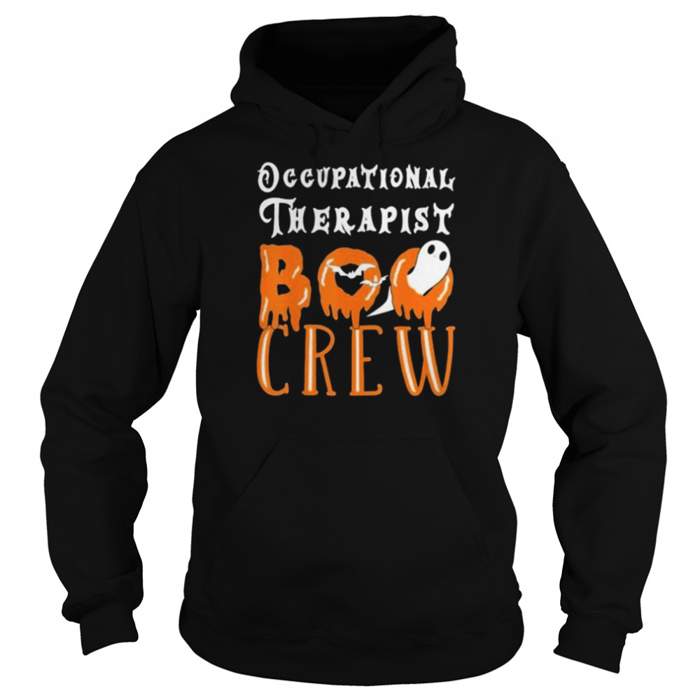 Occupational therapist boo crew halloween  Unisex Hoodie