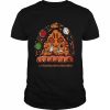 Ohm Meditation Pizza  Classic Men's T-shirt