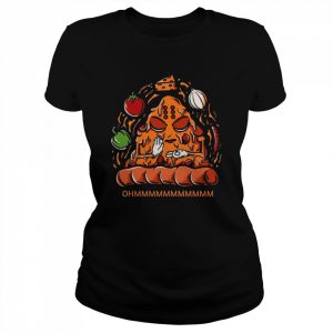 Ohm Meditation Pizza  Classic Women's T-shirt