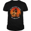 On A Dark Desert Highway Cold Wind In My Hair Halloween T-Shirt Classic Men's T-shirt