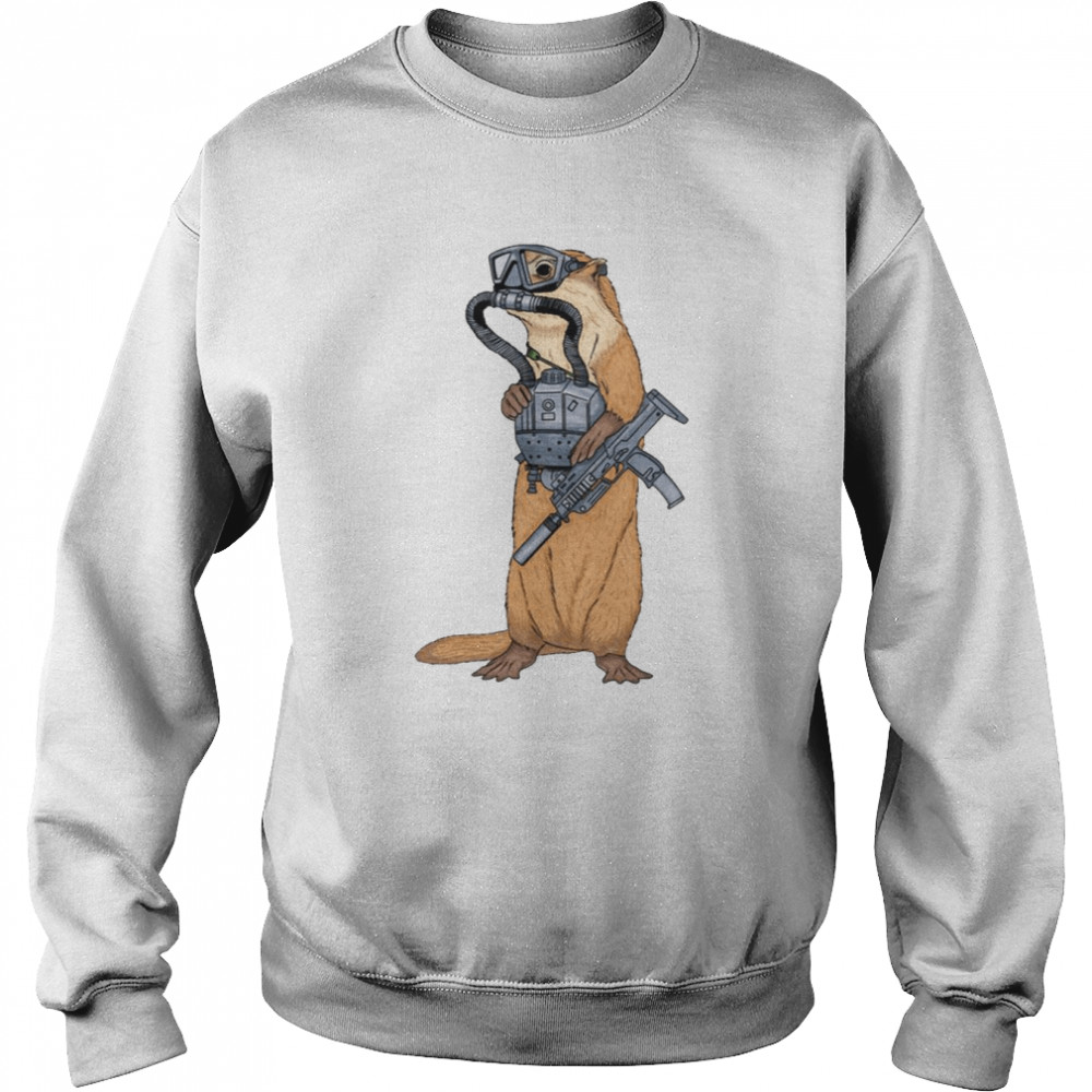 Ops Triblend Otter Diver  Unisex Sweatshirt