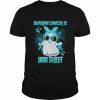 Ovarian Cancer is Boo sheet Happy Halloween  Classic Men's T-shirt