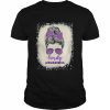 Overdose awareness Warrior messy hair bun Purple Ribbon T-Shirt Classic Men's T-shirt