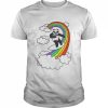 Pandas Surf Rainbows  Classic Men's T-shirt