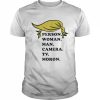 Person. Woman. man. Camera. Tv. Hair Patriot T-Shirt Classic Men's T-shirt