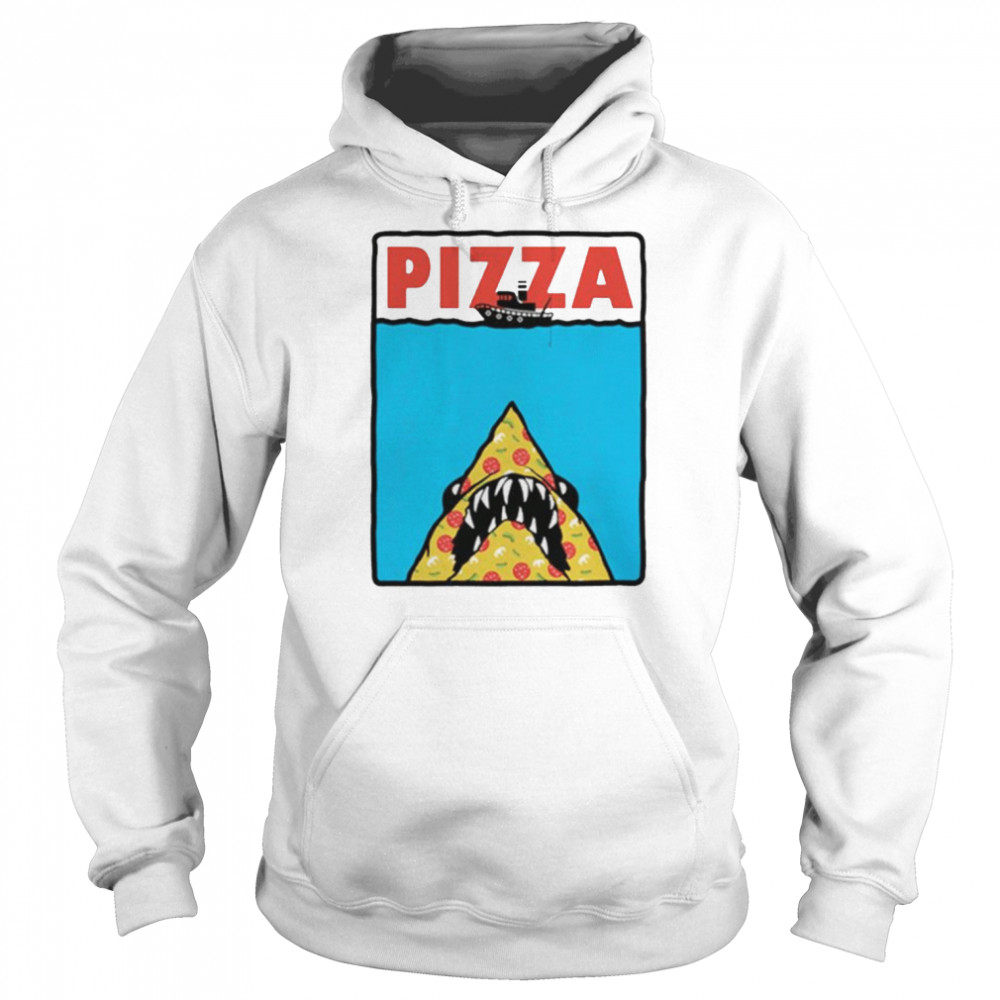 Pizza Jaws Parody  Unisex Hoodie