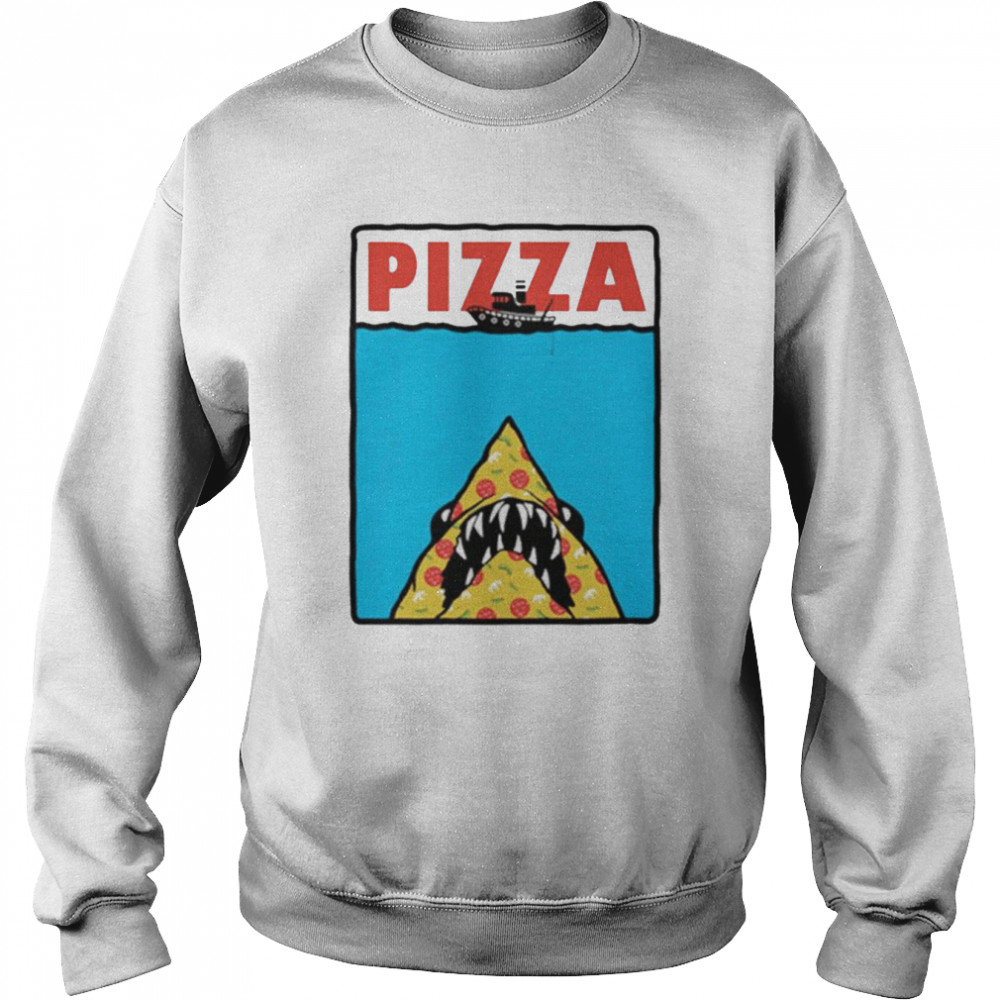 Pizza Jaws Parody  Unisex Sweatshirt