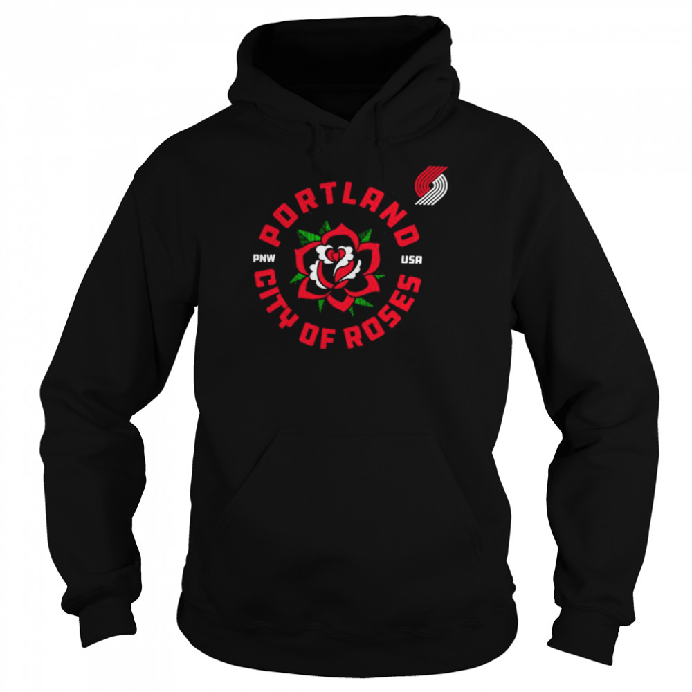 Portland Trail Blazers Push Ahead  Unisex Hoodie