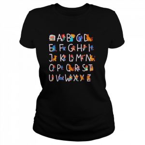 Preschool Teacher Back to School Alphabet Shirt Classic Women's T-shirt