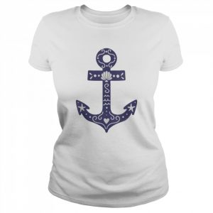 Pretty Anchor Sailing Boating Nautical Shirt Classic Women's T-shirt