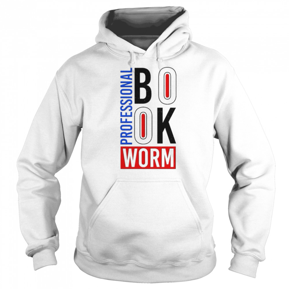 Professional book worm  Unisex Hoodie