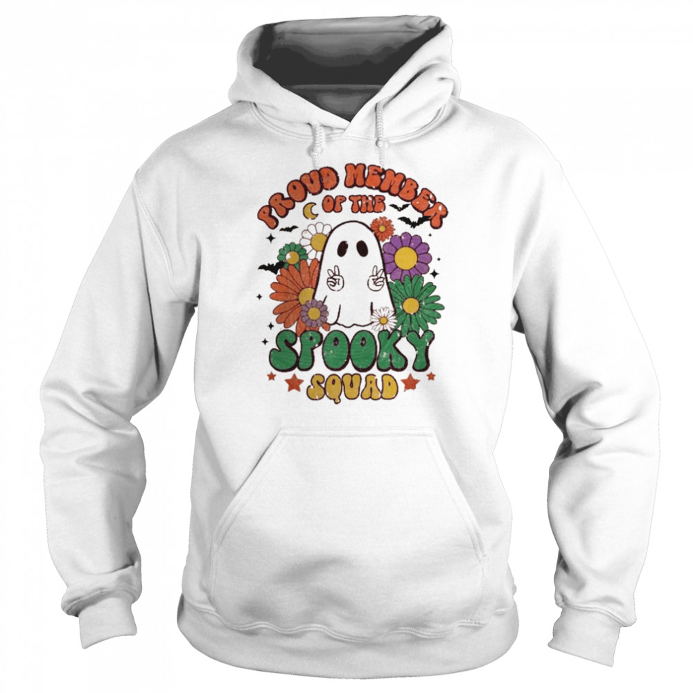 Proud Member Of The Spooky Squad Hallowen T-Shirt Unisex Hoodie