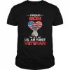 Proud Son Of A U.S. Air Force Veteran Shirt Classic Men's T-shirt