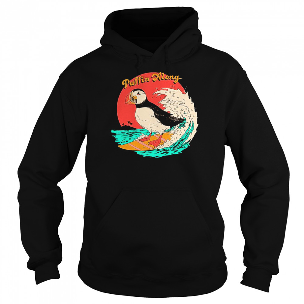 Puffin Along  Unisex Hoodie