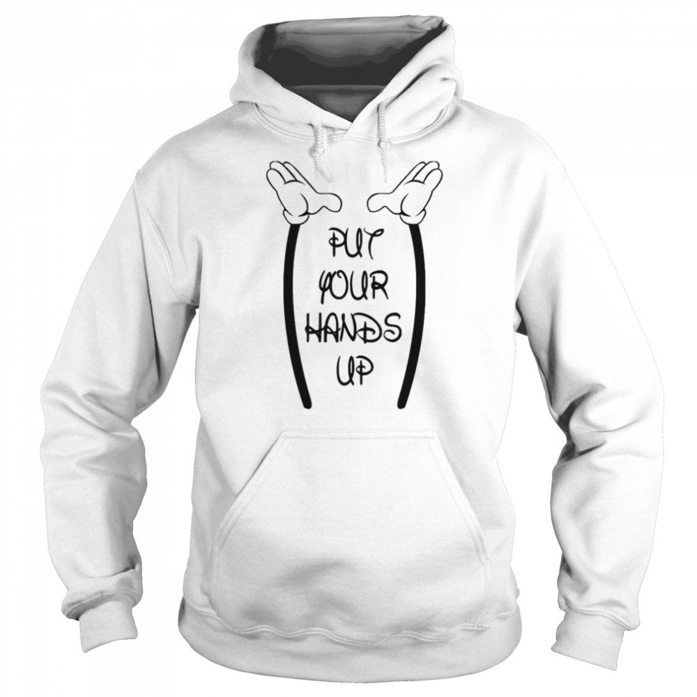 Put Your Hands Up Mickey Mouse  Unisex Hoodie