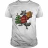 Racoon Christmas Raccoon  Classic Men's T-shirt