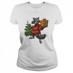 Racoon Christmas Raccoon  Classic Women's T-shirt