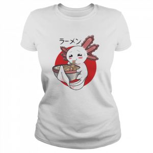 Ramen Axolotl Kawaii Japanese Noodles Anime Shirt Classic Women's T-shirt