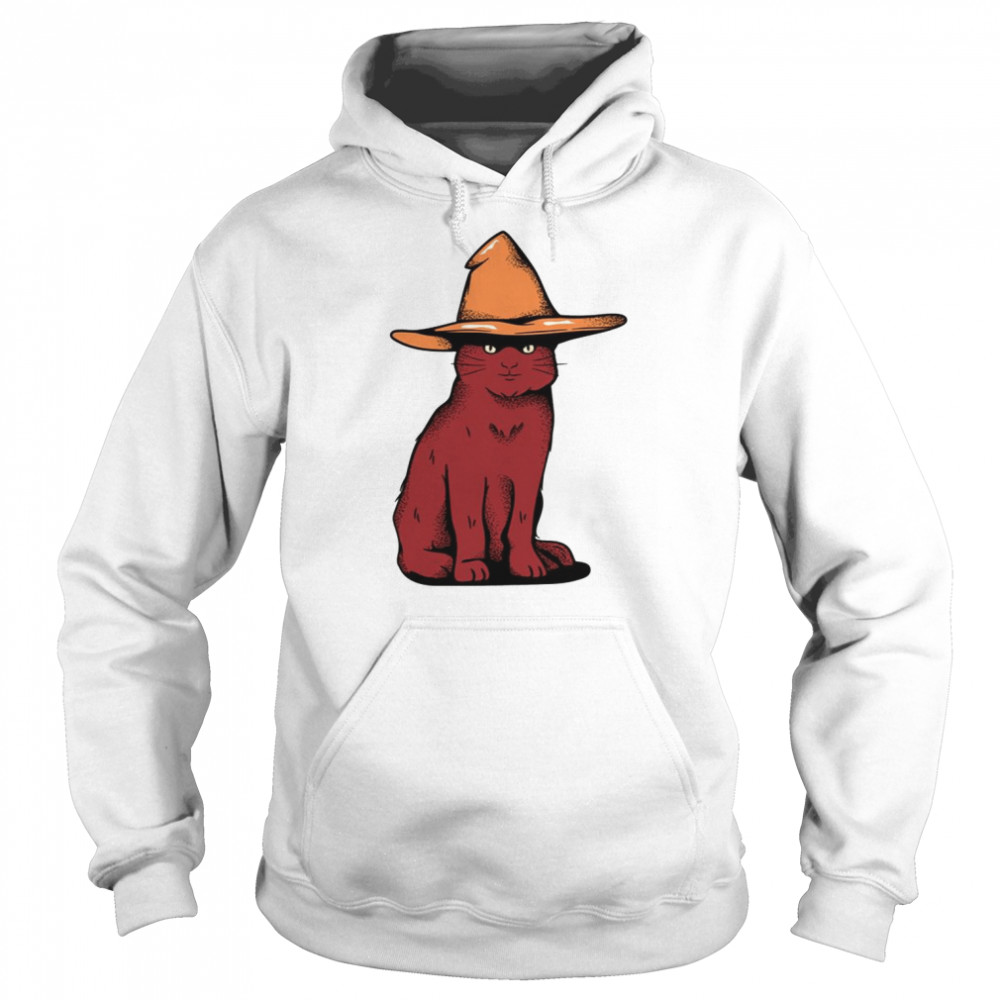 Red Cat Halloween Hells Angle Sticker Pack  Unisex Hoodie