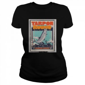 Retro Design Tarpon Rodeo 2 Grand Isle  Classic Women's T-shirt