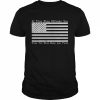 Retro Vintage American Flag If This Flag Offends You This Vet Will Help You Pack  Classic Men's T-shirt