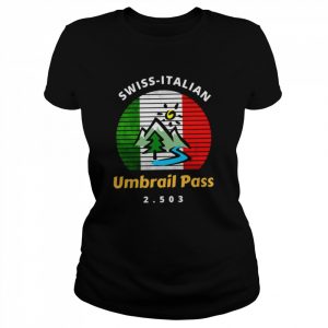 Round Design Umbrail Pass  Classic Women's T-shirt