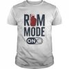 Rum Mode On Jack Sparrow Pirates of the Caribbean  Classic Men's T-shirt